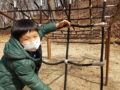 우장산 숲속 놀이터에서 찾은 십자가