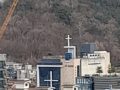 우장산에서내려다본십자가